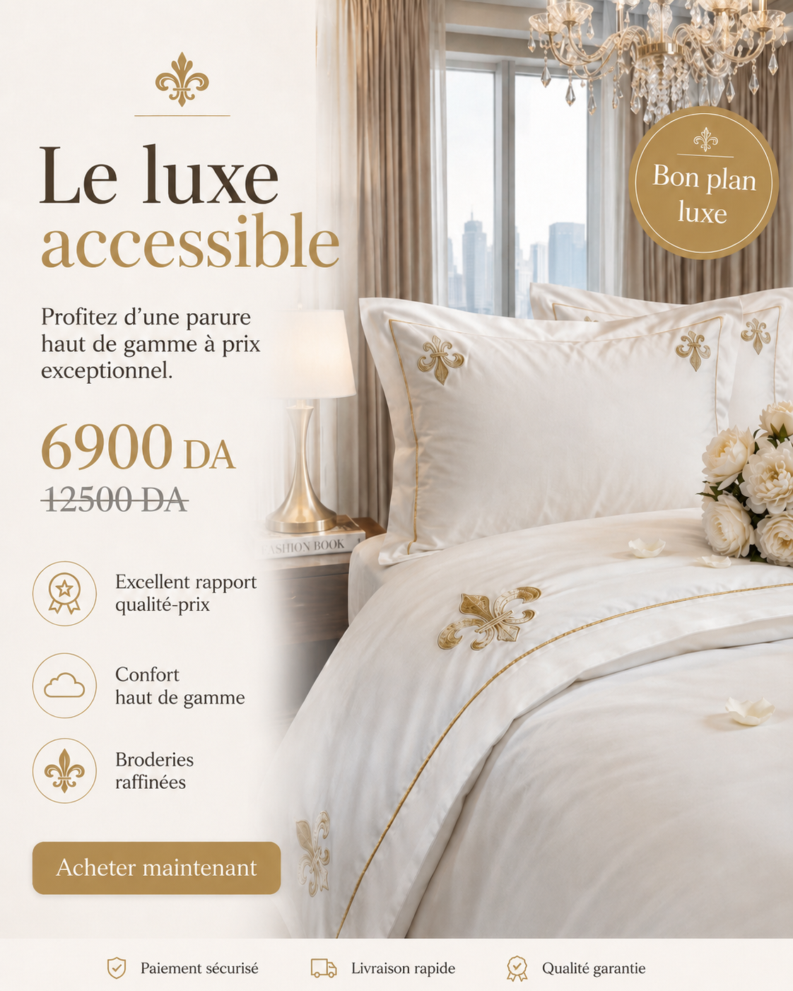 parure d'exception Arabesque 4 pieces